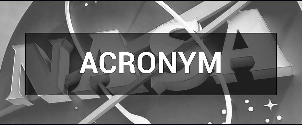 Acronym - what is it, word & term. Definition