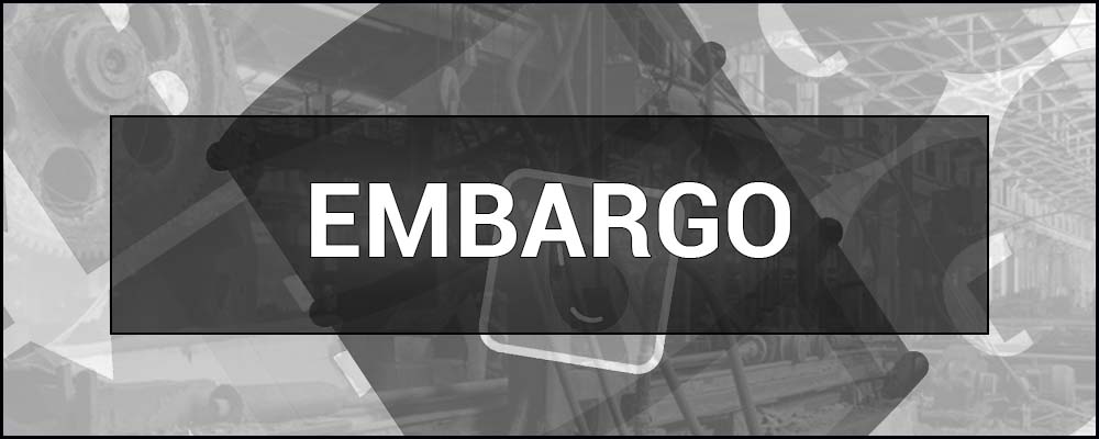 Embargo – what it is, how it works and why it is needed