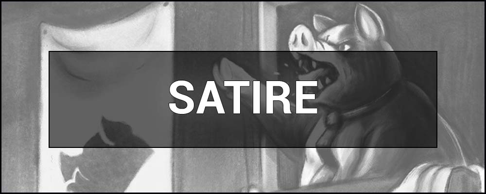 Satire – what it is, essence, types, and examples. Definition & meaning.