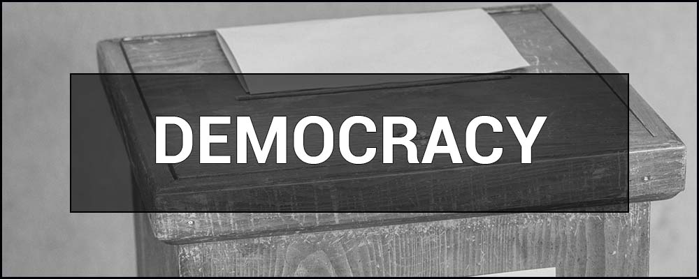 Democracy — what is it, and who are democrats