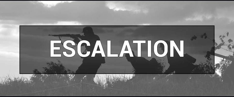 Escalation and De-escalation – what it means in war. Definition & meaning
